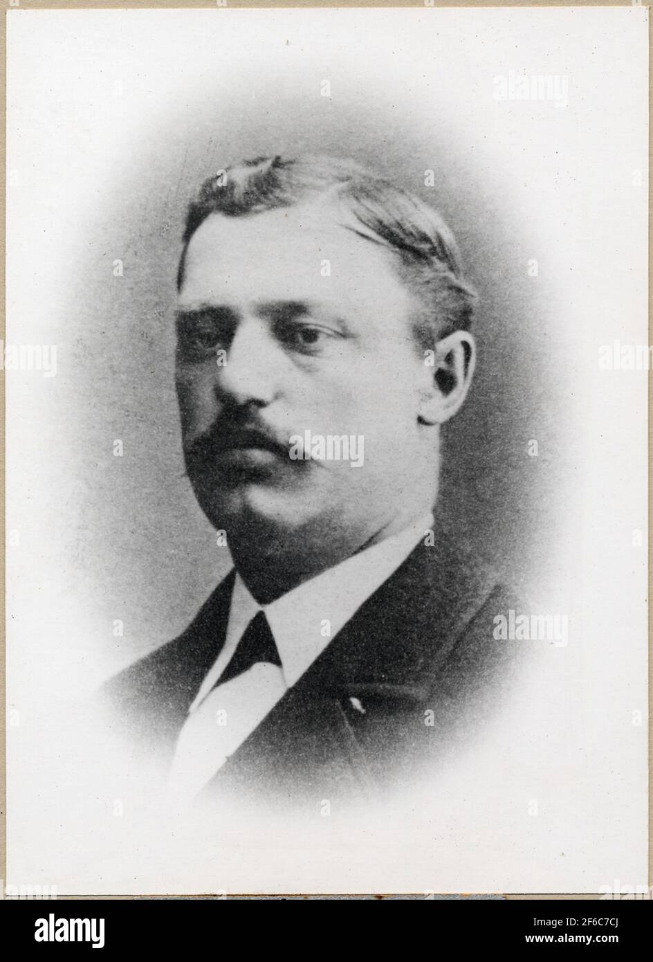 Carl Erik Larsson Stins Ervalla 1876 - 1907 né en 27/3 1849 décès 23/10 1907 Banque D'Images