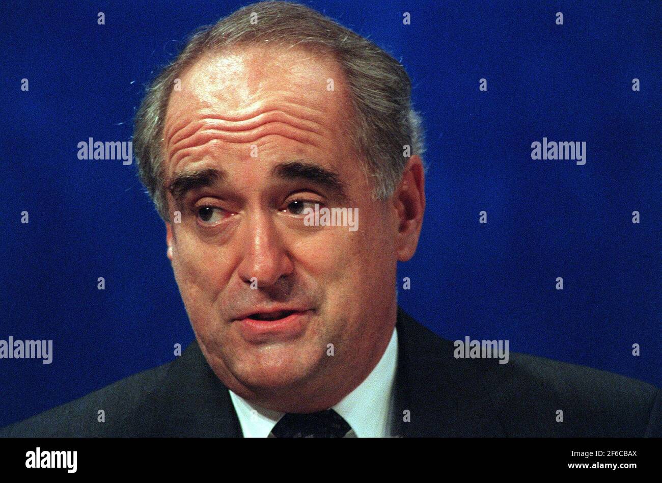 Brian Mawhinney, prenant la parole à la Conférence du Parti conservateur de 1995 Banque D'Images