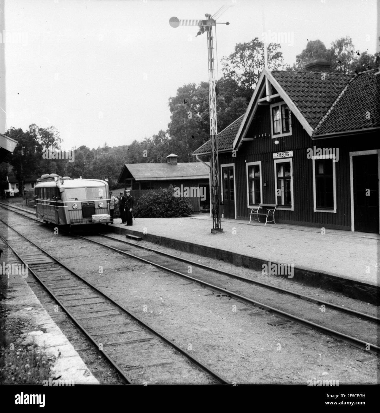 Chariot de moteur HBJ. Arrêt débarqué en 1889. Banque D'Images