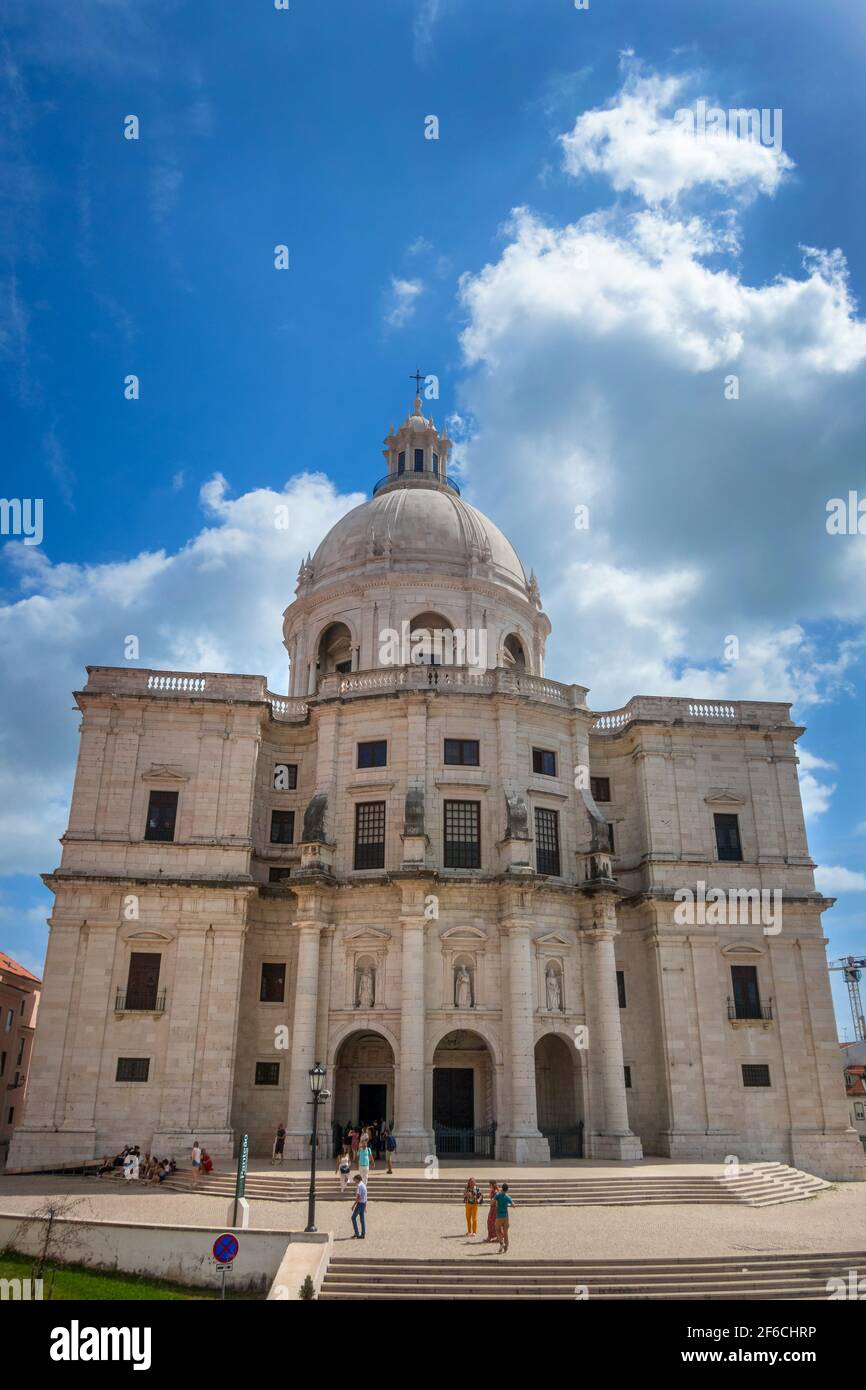 Église Santa Engracia, Lisbonne, Portugal Banque D'Images