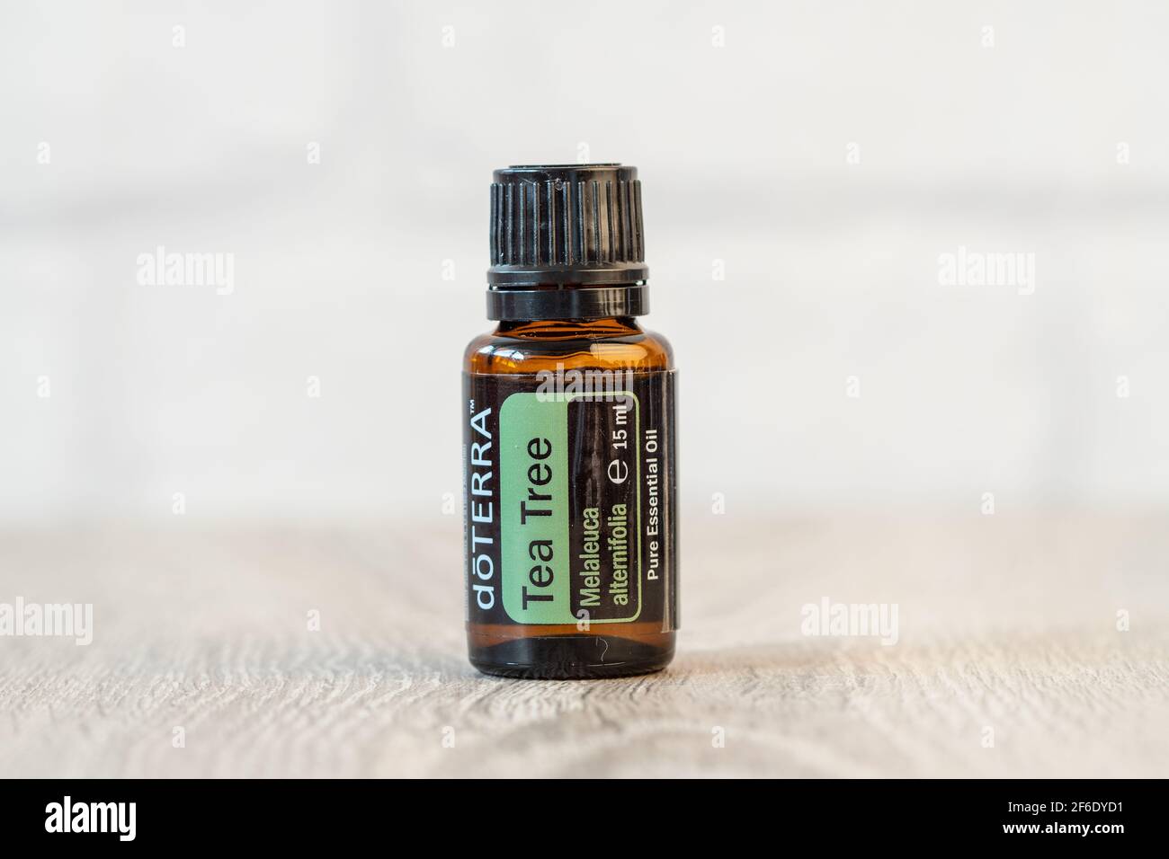 Pecs, Hungray - février 27 2021 - image éditoriale illustrative des huiles essentielles Doterra pour usage quotidien Banque D'Images
