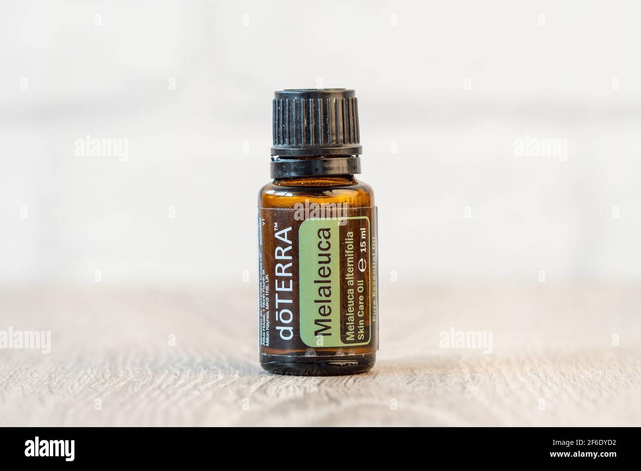 Pecs, Hungray - février 27 2021 - image éditoriale illustrative des huiles essentielles Doterra pour usage quotidien Banque D'Images