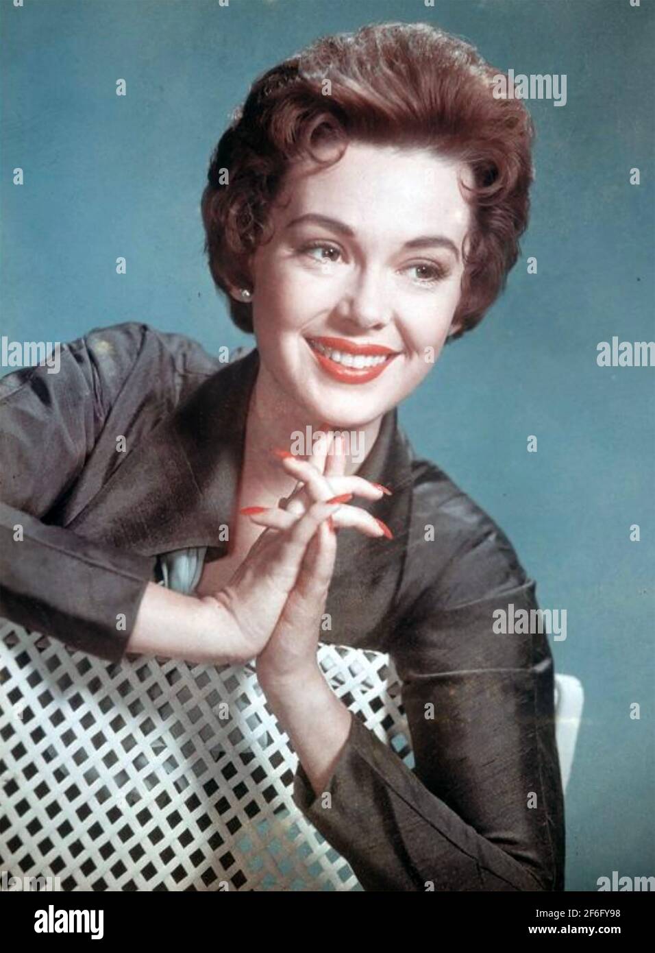 BARBARA RUSH actrice américaine de film vers 1960 Banque D'Images