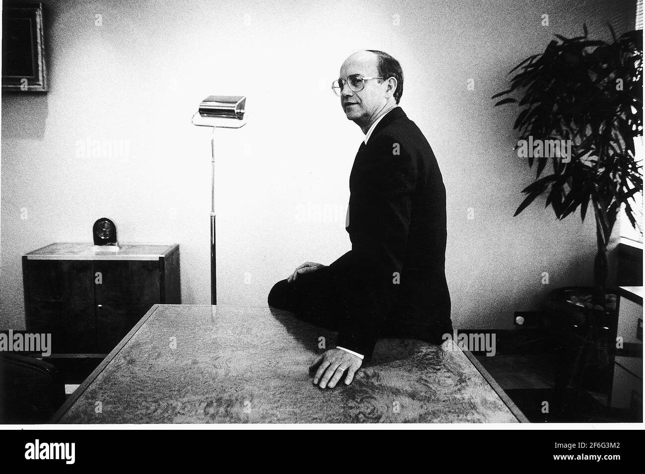 John carter Directeur général du syndicat commercial Banque D'Images