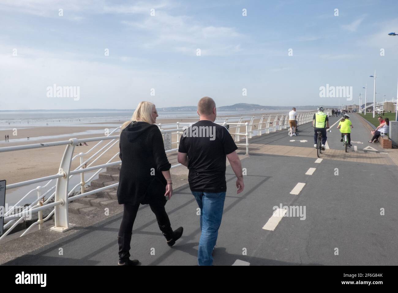 Aberavon Beach,Aberavon Sands,Port Talbot,Port Talbot Neath Area,Council,Swansea Bay,South Wales,Wales,Welsh,GB,Grande-Bretagne,UK,Royaume-Uni,Europe, Banque D'Images