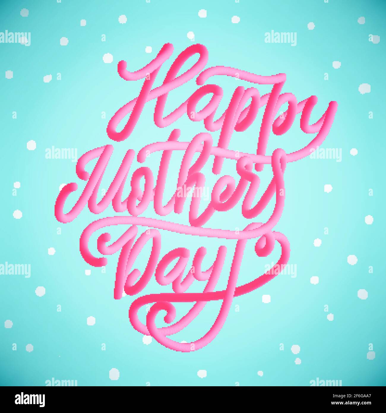 Happy Mothers Day Illustration de Vecteur