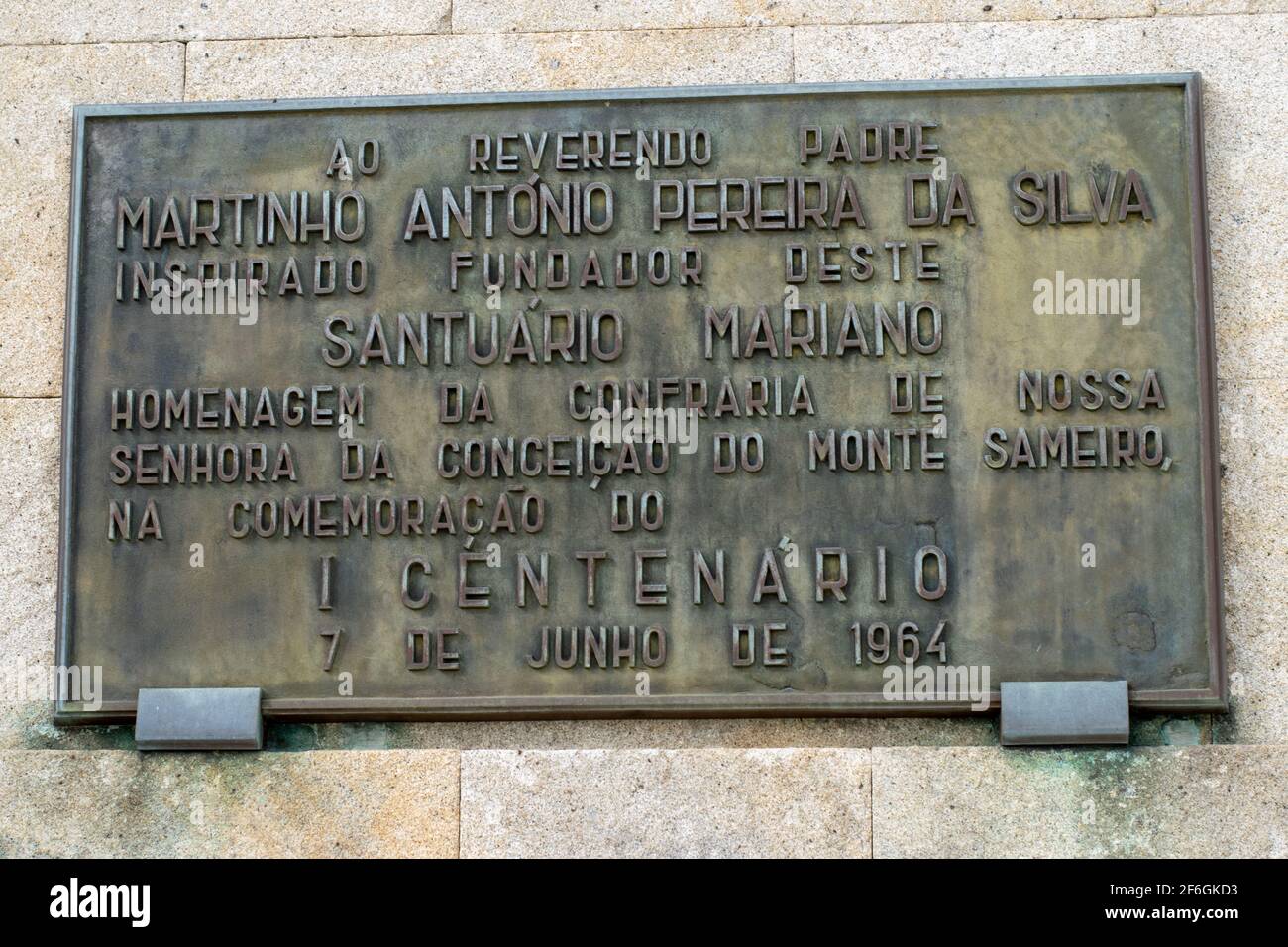 Homenagem da confraria Senhora da Conceicao do monte Sameiro A. Martinho António Pereira da Silva Banque D'Images