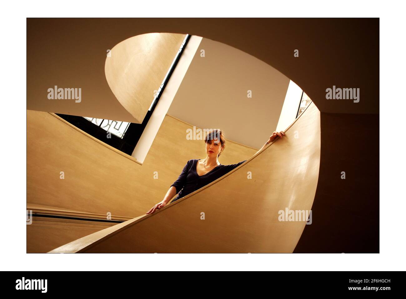 L'actrice Gina McKee photographiée à Londres par David Sandison The Indépendant Banque D'Images