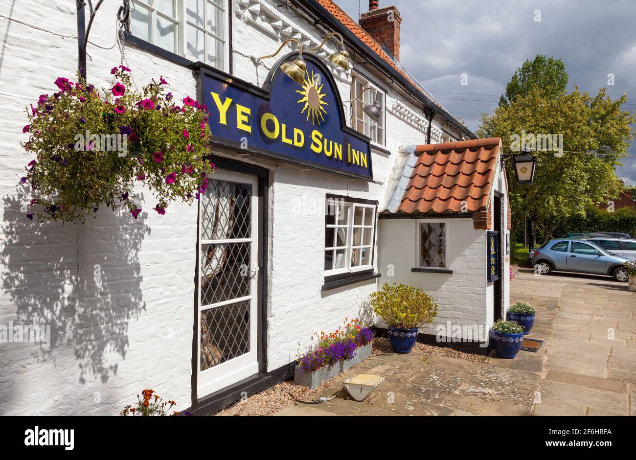 YE Old Sun Inn, un pub de village traditionnel à Colton près de Tadcaster, dans le North Yorkshire Banque D'Images