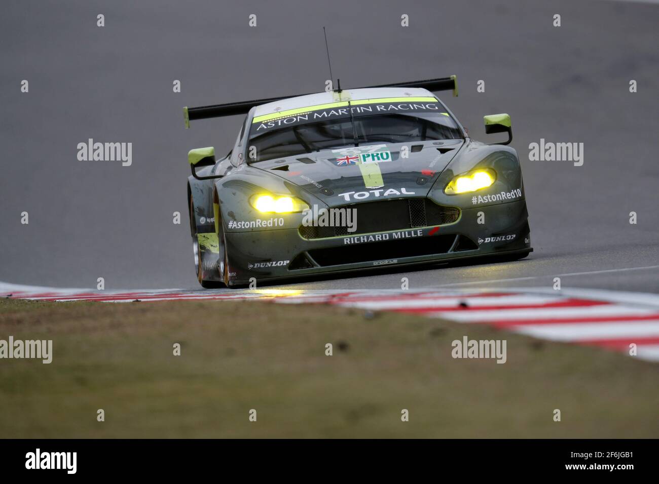 97 TURNER Daren (gbr), ADAM Jonny (gbr), Aston Martin Vantage équipe Aston Martin, action pendant le Championnat du monde d'endurance WEC 2017 de la FIA, 6 heures de Shanghai du 3 au 5 novembre, à Shanghai, Chine - photo Clement Marin / DPPI Banque D'Images