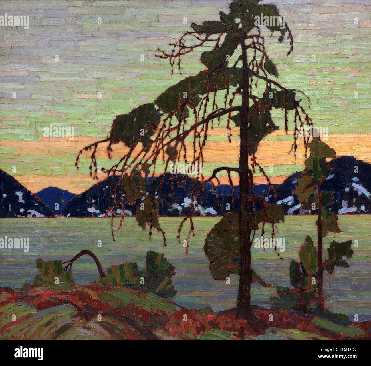 The Jack Pine - Tom Thomson, vers 1916 Banque D'Images