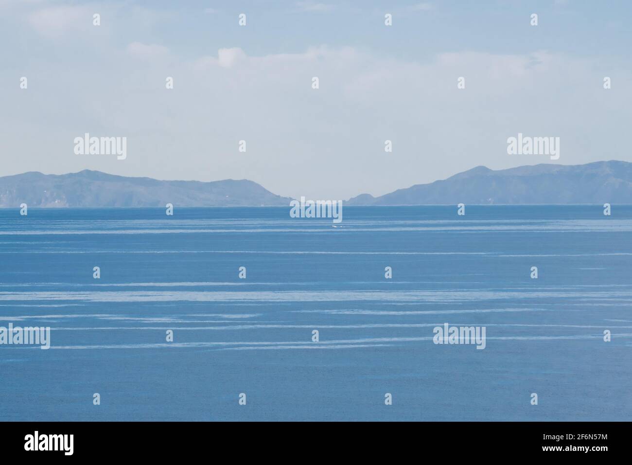 Vue sur l'océan à Catalina Island Banque D'Images