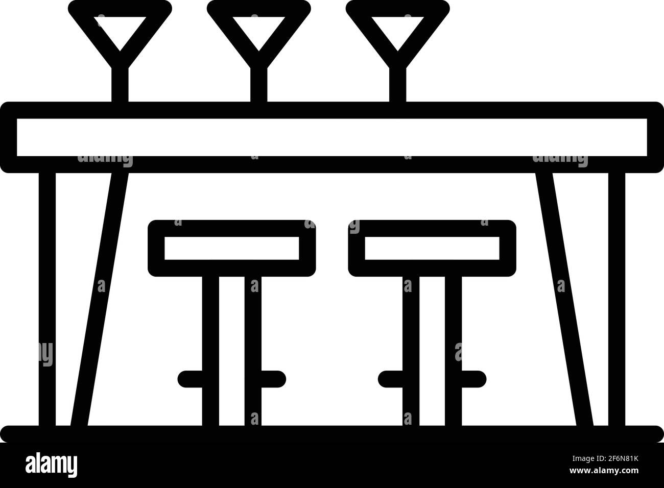 Icône du compteur d'alcool. Icône vectorielle de vecteur de compteur d'alcool pour la conception de sites Web isolée sur fond blanc Illustration de Vecteur