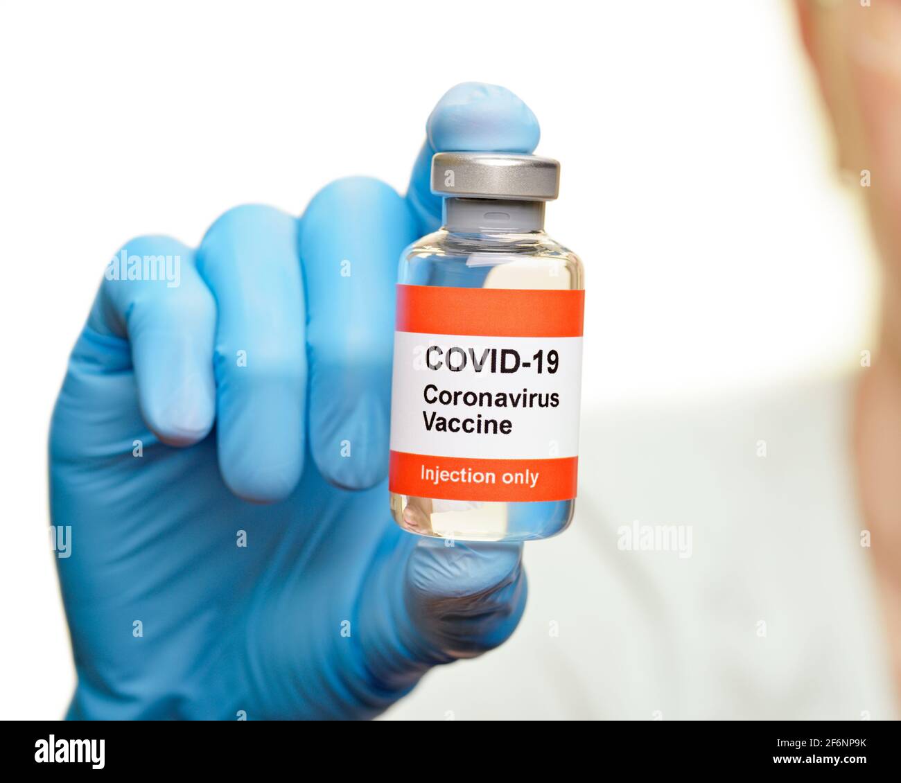 Vaccin contre le coronavirus Banque D'Images