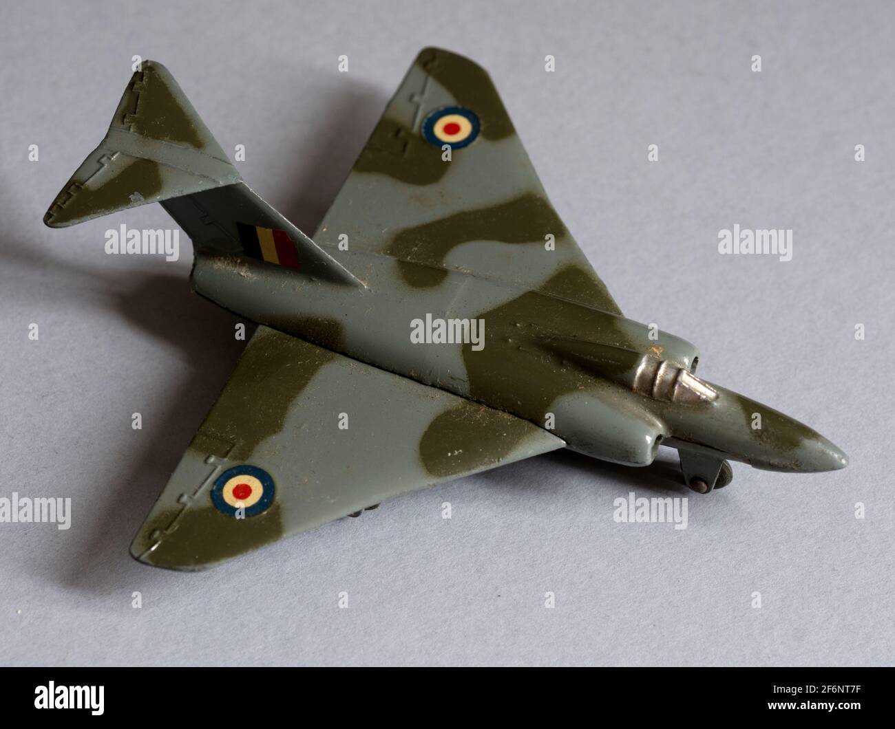 Jouets dinky Gloster Javelin Banque D'Images