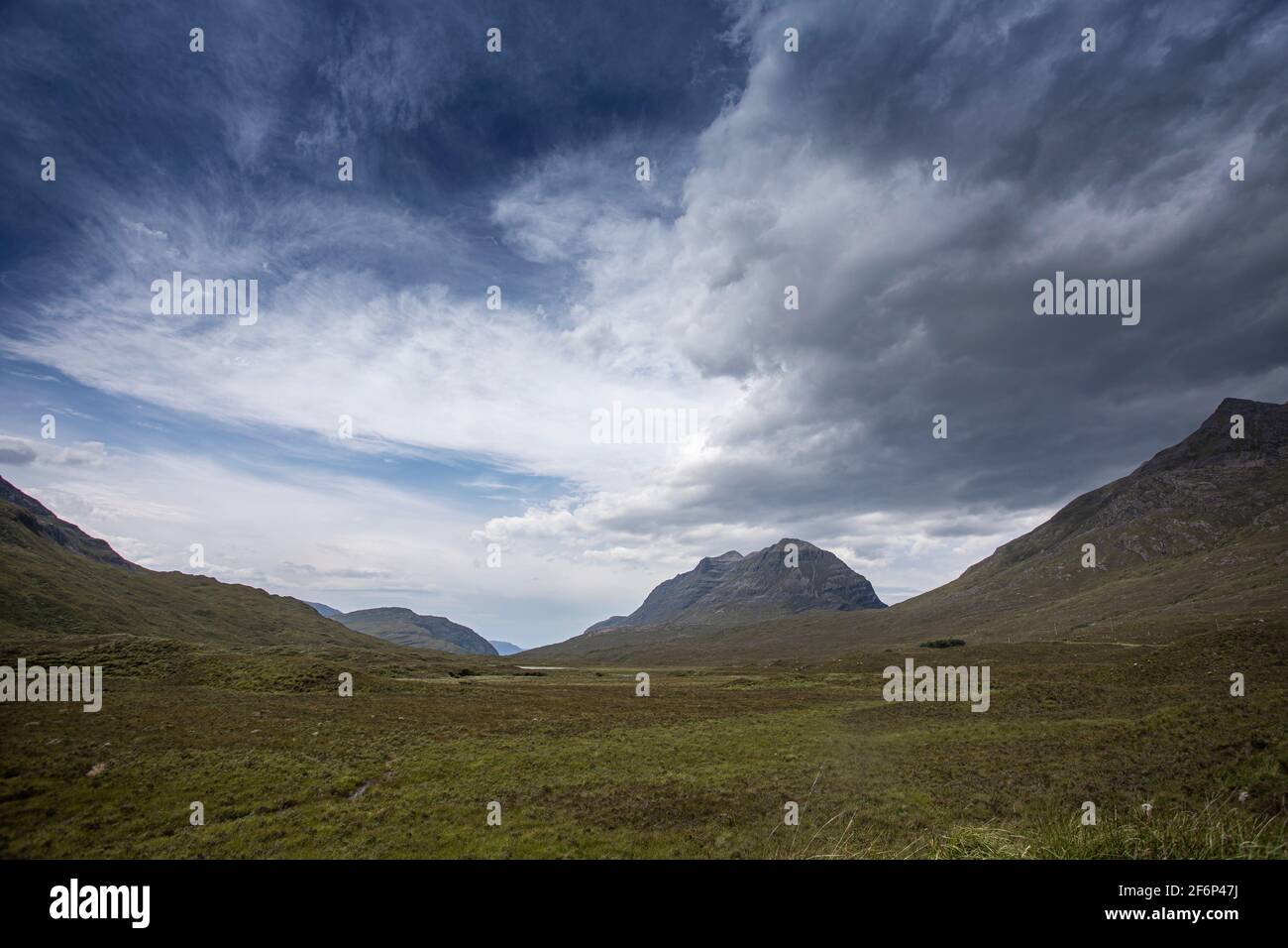 Les collines de Torridon, Highlands écossais Banque D'Images