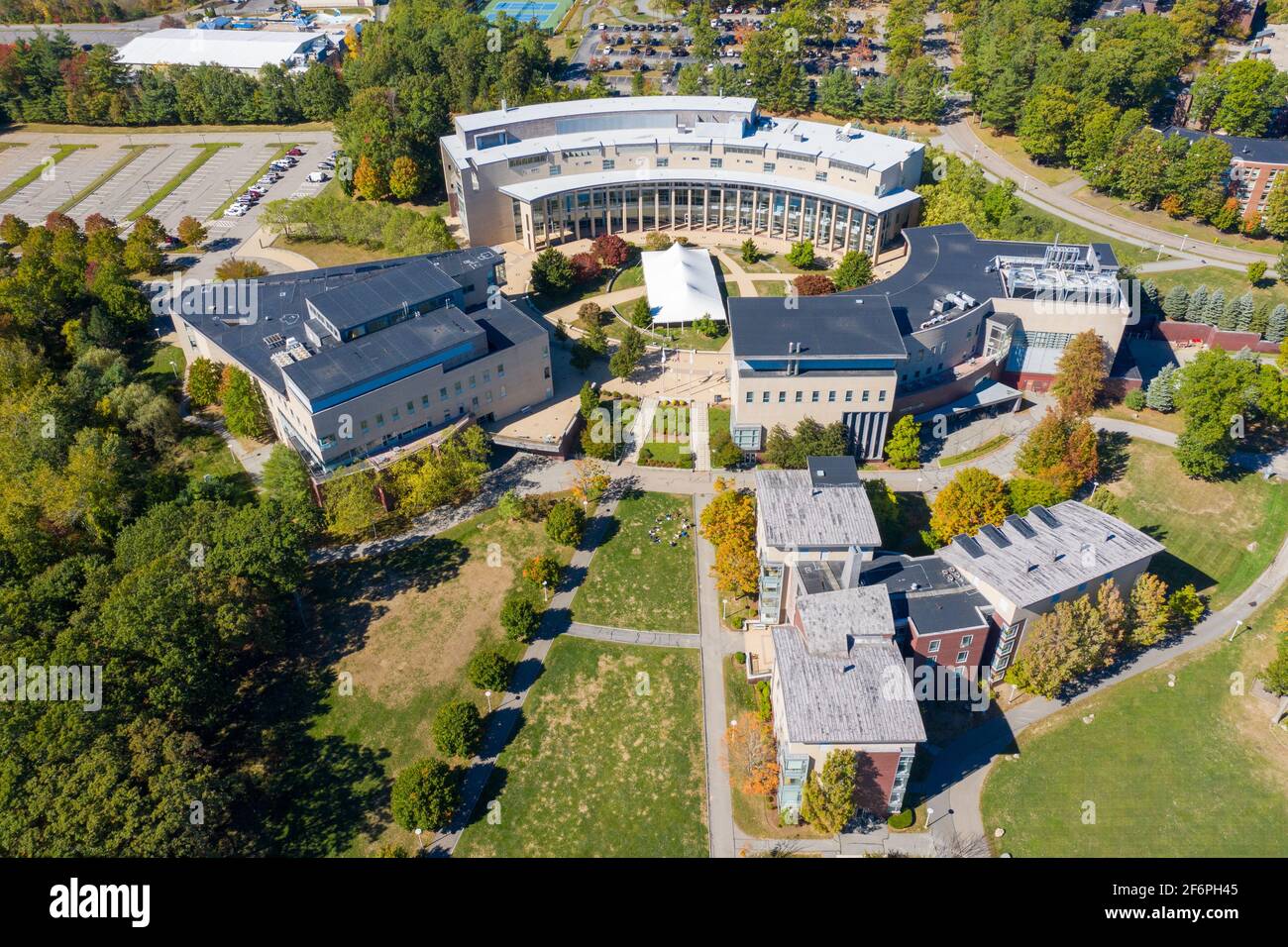 Olin College of Engineering, Needham, Massachusetts, États-Unis Banque D'Images