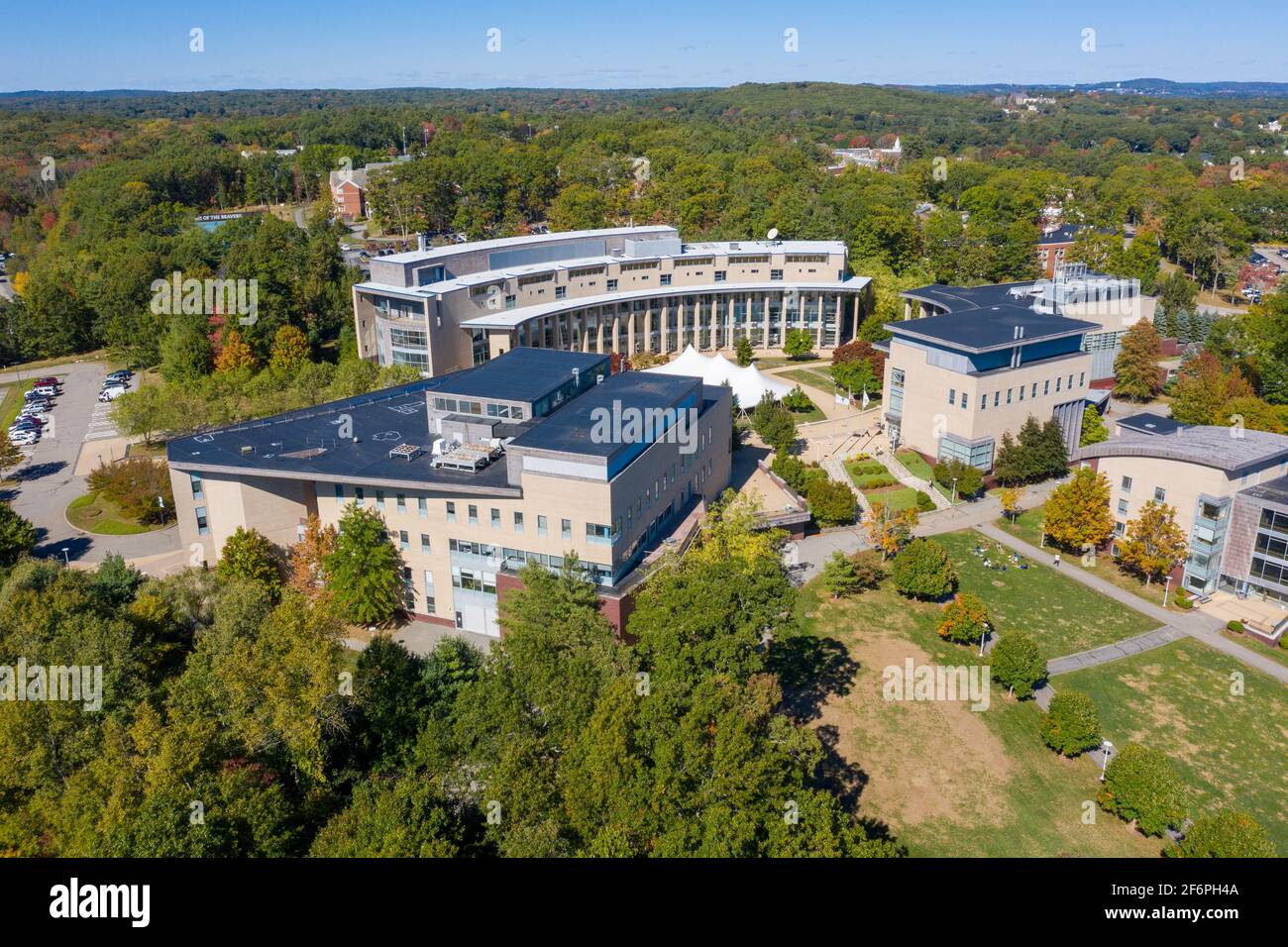 Olin College of Engineering, Needham, Massachusetts, États-Unis Banque D'Images