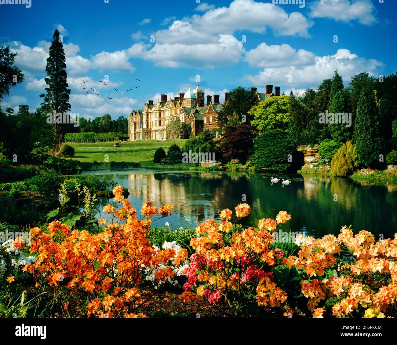 GB - NORFOLK: Sandringham House and Gardens Banque D'Images