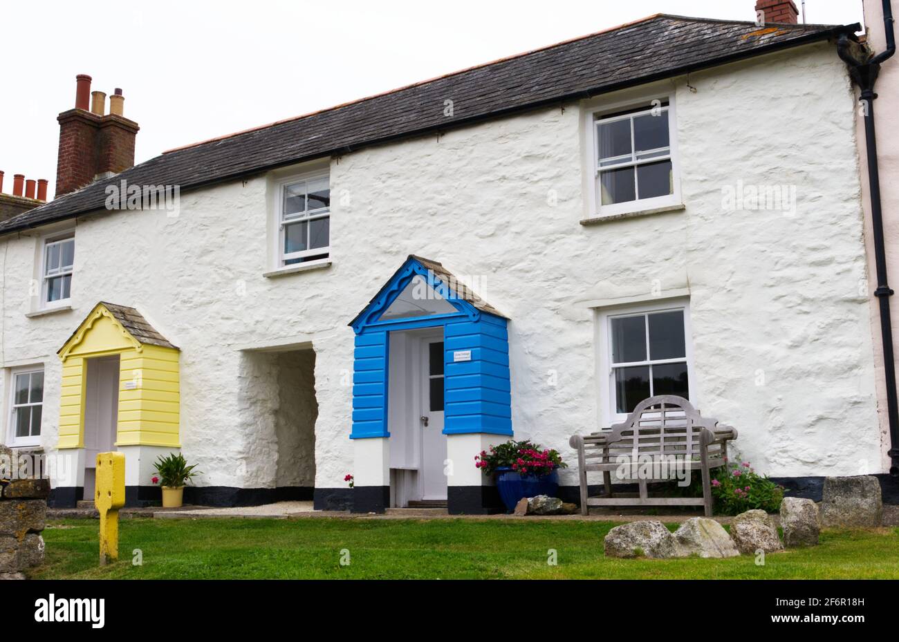 Charlestown est un village et un port sur la côte sud de Cornwall, au Royaume-Uni, et dans la paroisse civile de St Austell Bay. Il est situé à environ Banque D'Images