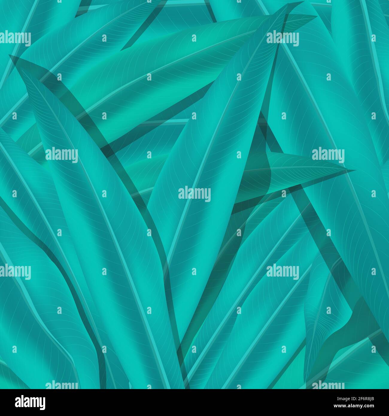 Magnifique fond vert de feuilles. Illustration de Vecteur