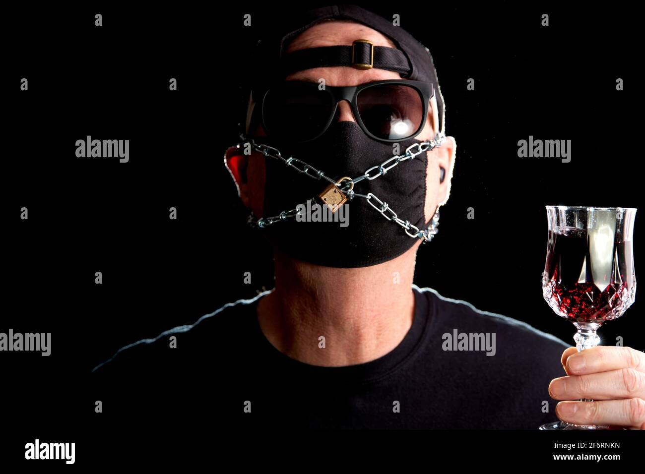 Covid 19 détruire les entreprises du restaurant Banque D'Images