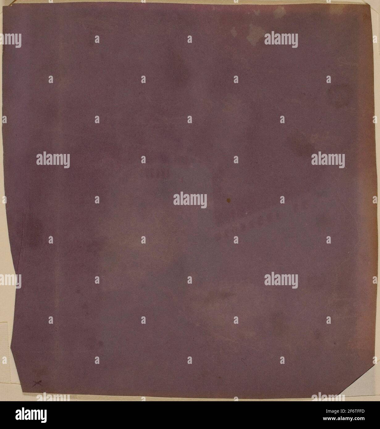 Auteur: William Henry Fox Talbot. Tour à Lacock - 1837 - William Henry Fox Talbot Anglais, 1800'1877. Dessin photogénique ; utilisant du chlorure d'argent Photo Stock