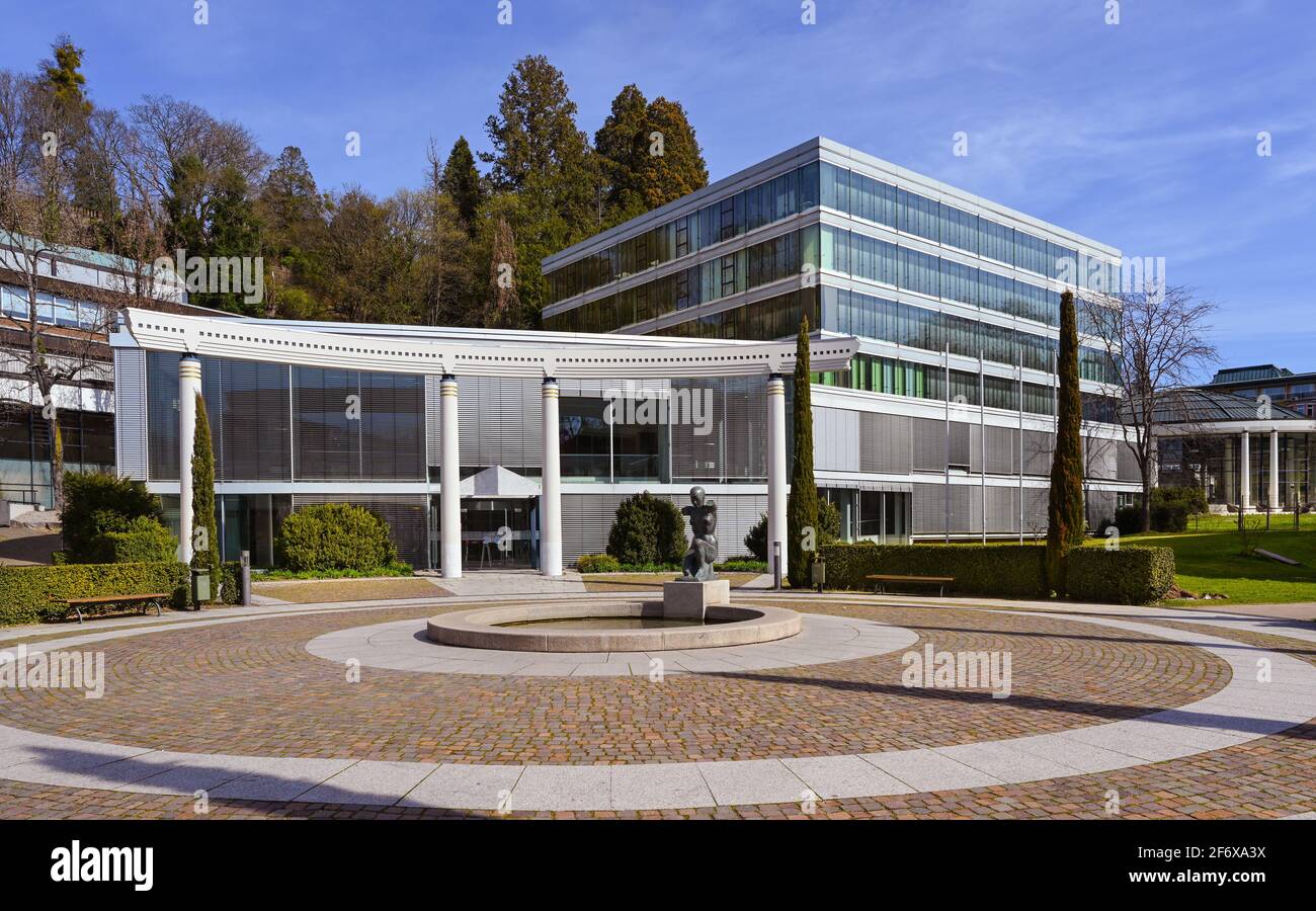 Baden Baden Caracalla Therme Spa Black Banque d'image et photos - Alamy