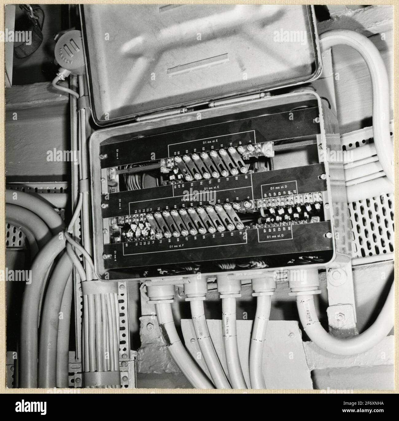 Boîte de protection magnétique DI ms ¤ sans couvercle EMR.la-20.Kockums AB (nom illustré), U 8 (nom illustré) Banque D'Images