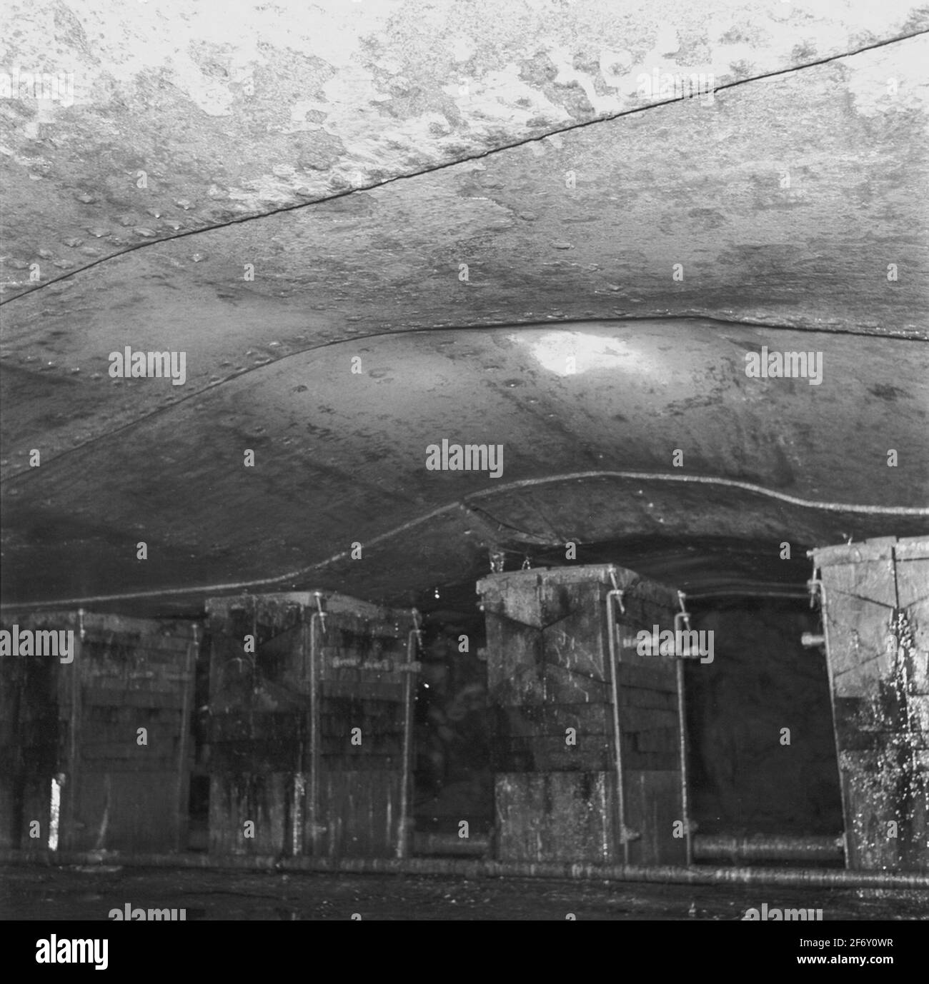 Blessure au sol du cargo italien.Suède, Blekinge, Blekinge, Karlskrona, Karlskrona, Sabots de guerre externes (représentés, ville) Banque D'Images