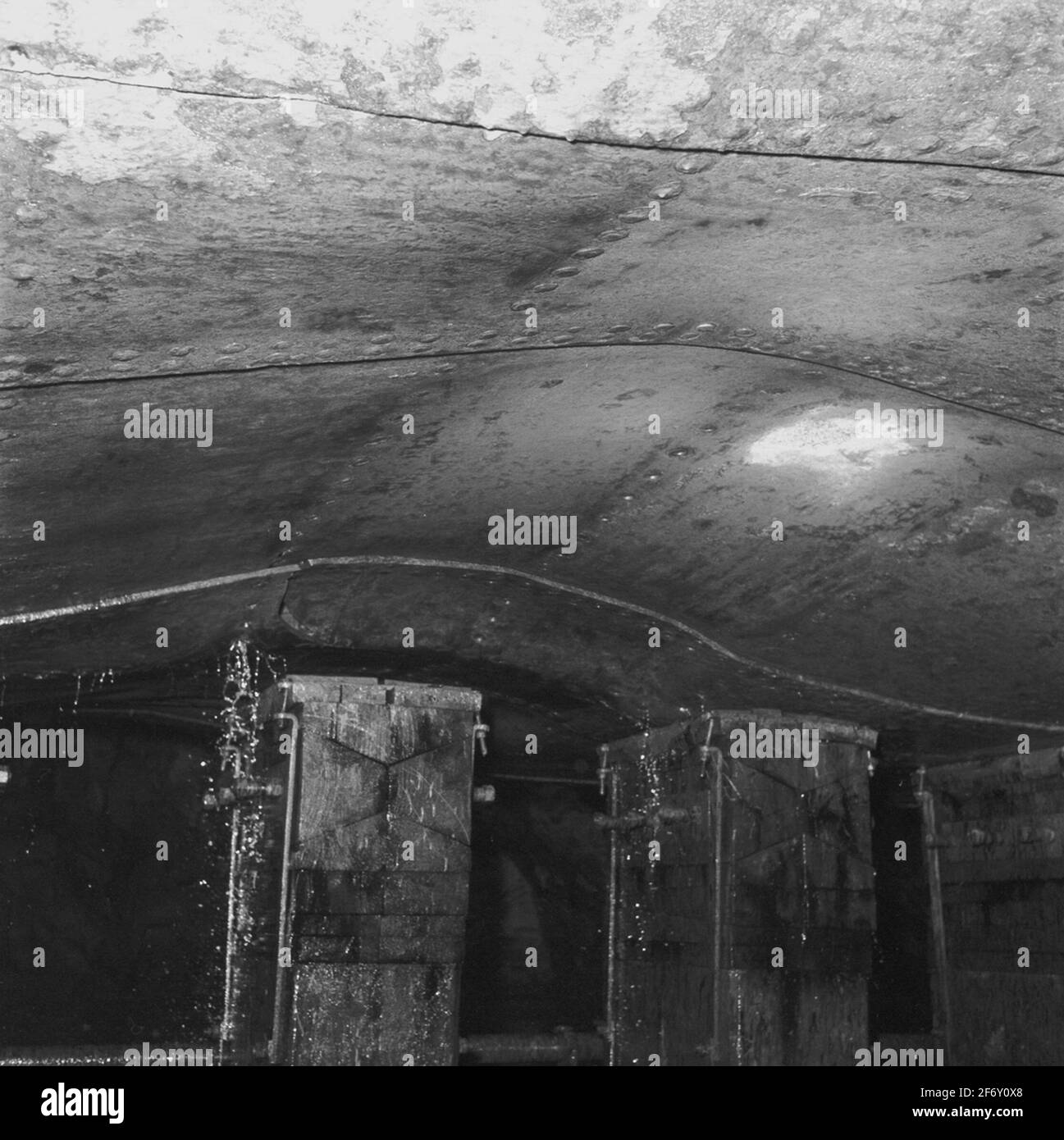 Blessure au sol du cargo italien.Suède, Blekinge, Blekinge, Karlskrona, Karlskrona, Sabots de guerre externes (représentés, ville) Banque D'Images