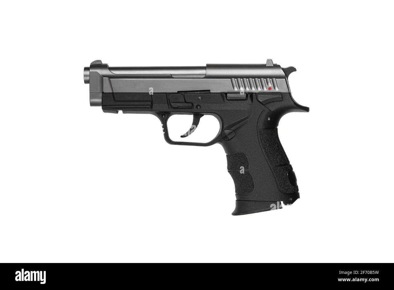 Malette Pro TAC Double S&W Pour Armes Courtes - Noir - Rembourrée Intérieur - Fermeture Éclair