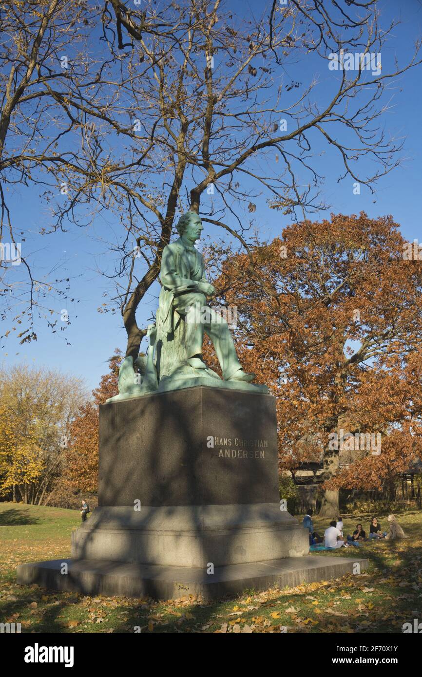 Hans Christian Anderson à Lincoln Park, Chicago, Illinois. Banque D'Images