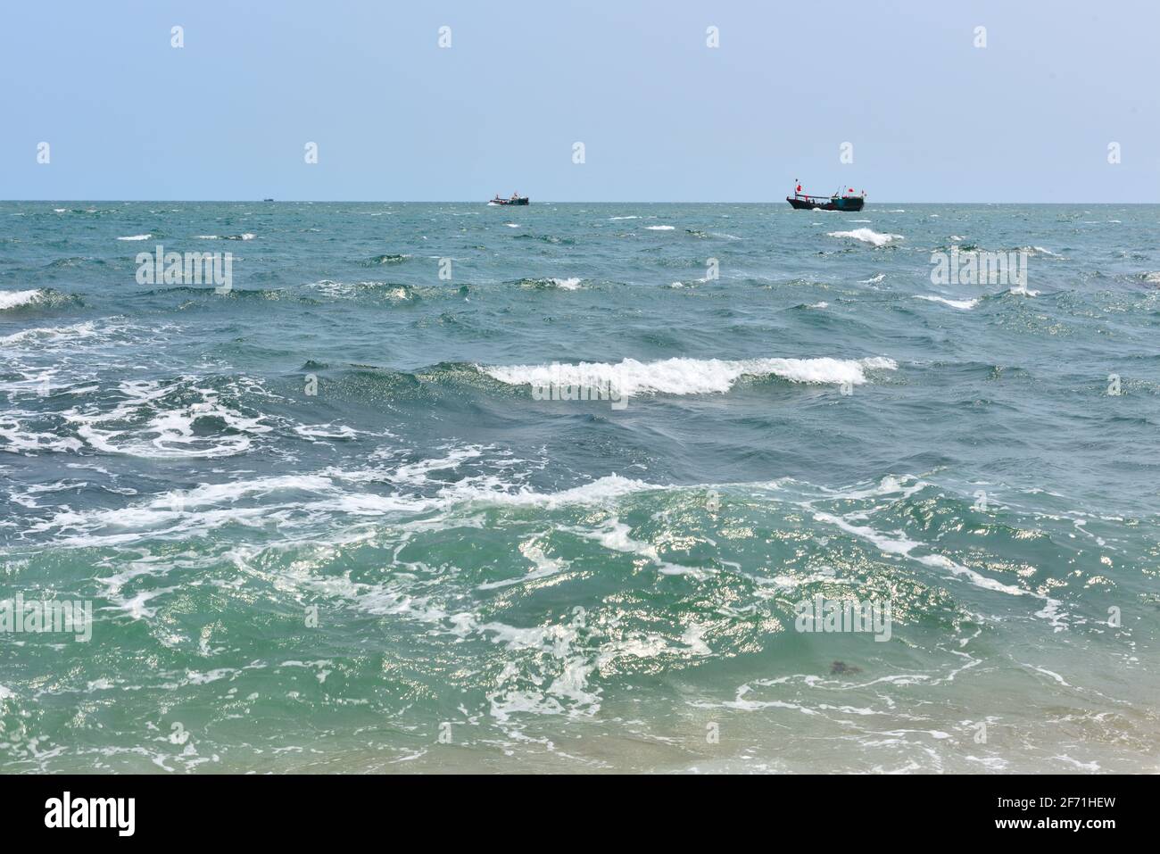 Sanya, province de Hainan, Chine. Pittoresque île de Wuzhizhou Banque D'Images