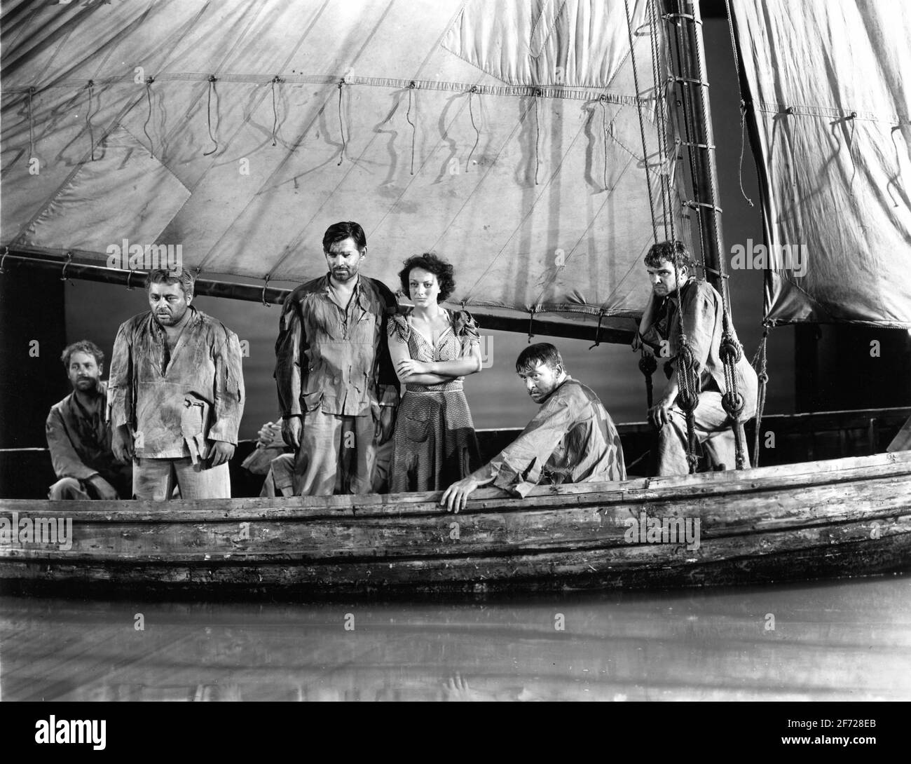 IAN HUNTER J. EDWARD BROMBERG CLARK PIGNON JOAN CRAWFORD ALBERT DEKKER et JOHN ARLEDGE dans ÉTRANGE CARGO 1940 réalisateur FRANK BORZAGE Metro Goldwyn Mayer Banque D'Images