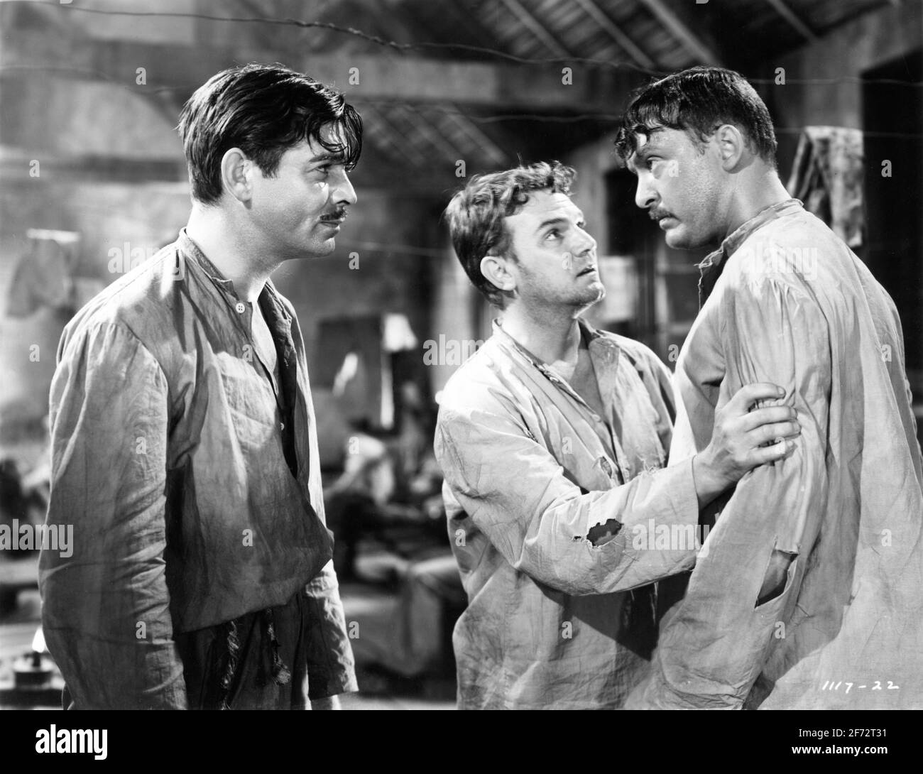 CLARK PIGNON JOHN ARLEDGE ET ALBERT DEKKER DANS LA CARGAISON ÉTRANGE 1940 réalisateur FRANK BORZAGE Metro Goldwyn Mayer Banque D'Images