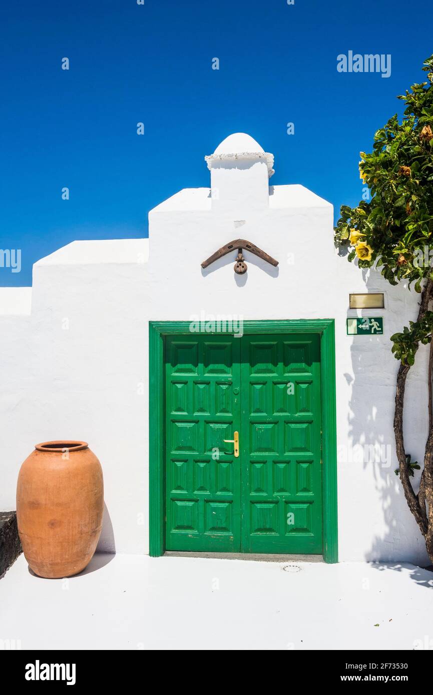 Volcano House, Fondation Cesar Manrique, Tahiche, Lanzarote, îles Canaries Banque D'Images