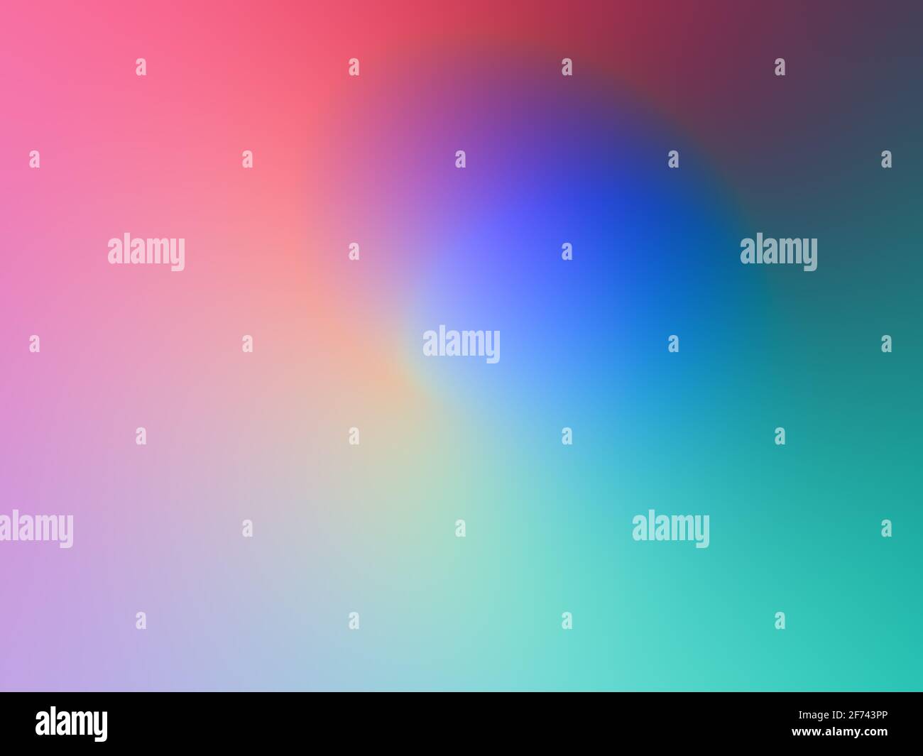 Arrière-plan abstrait flou avec dégradé coloré, illustration graphique numérique Banque D'Images