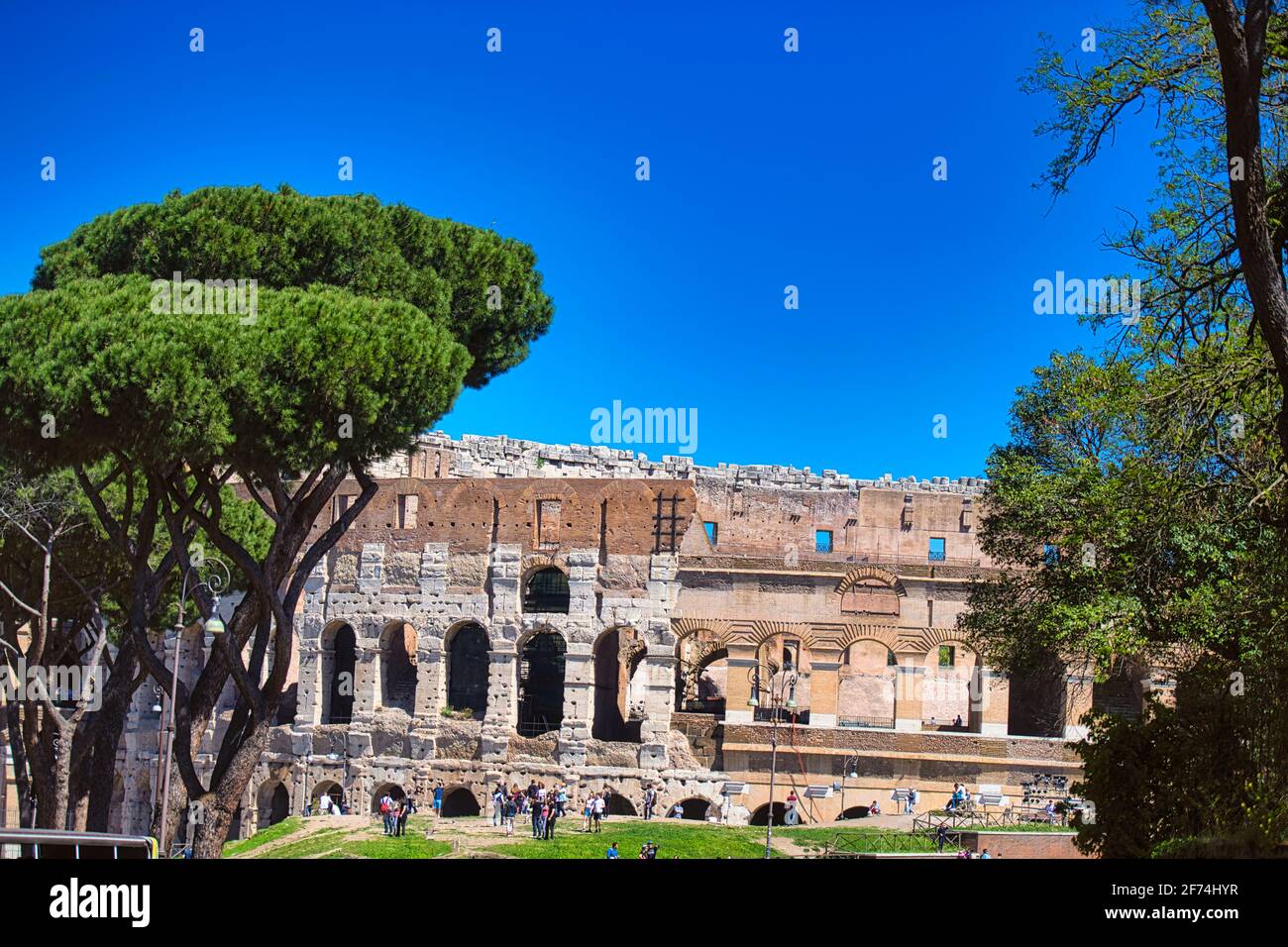 Colisée de Rome en Italie. Photo de haute qualité Banque D'Images