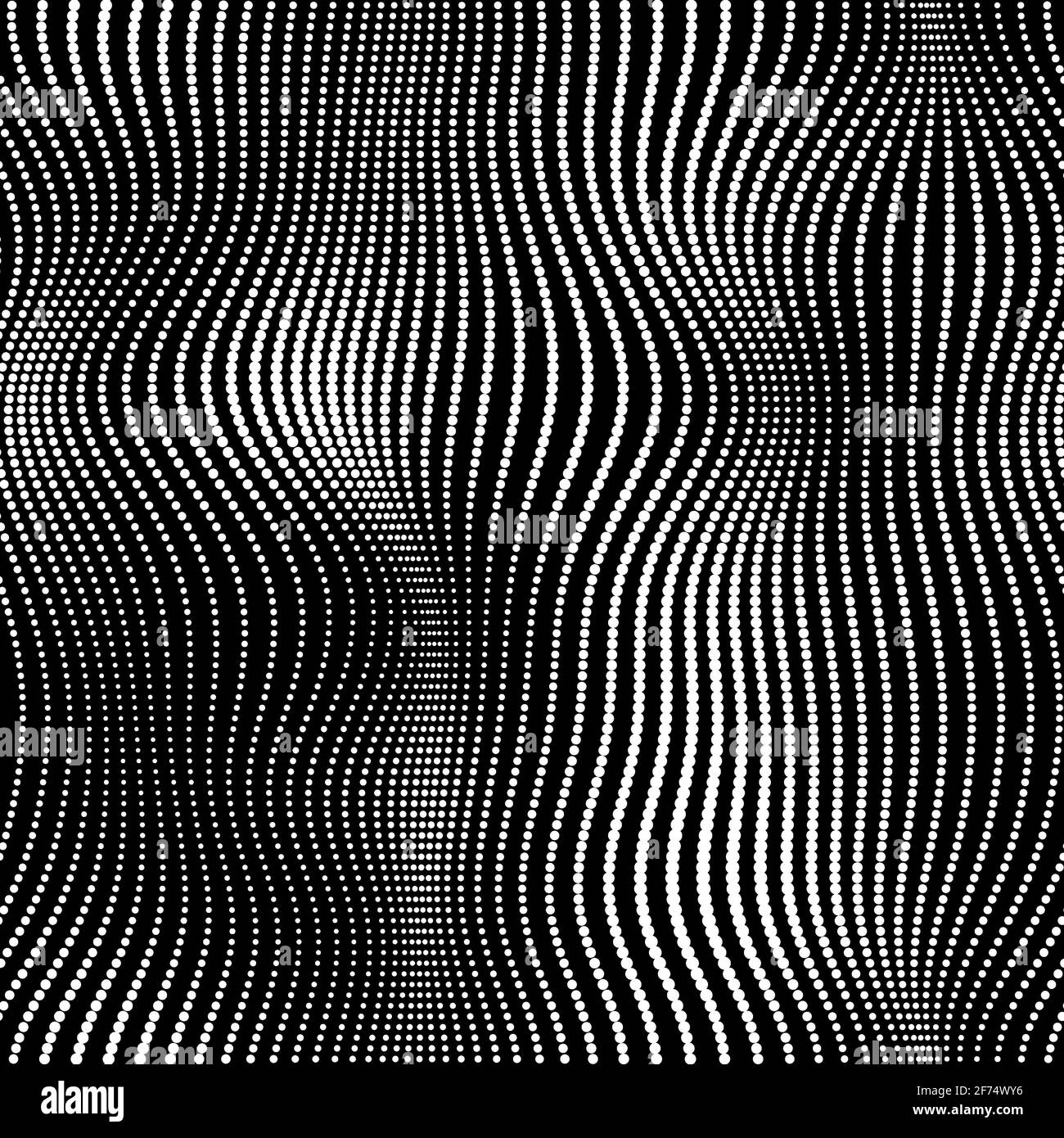 Tableau ondulé sans couture de motifs à points pour l'impression ou le numérique utilisation Banque D'Images