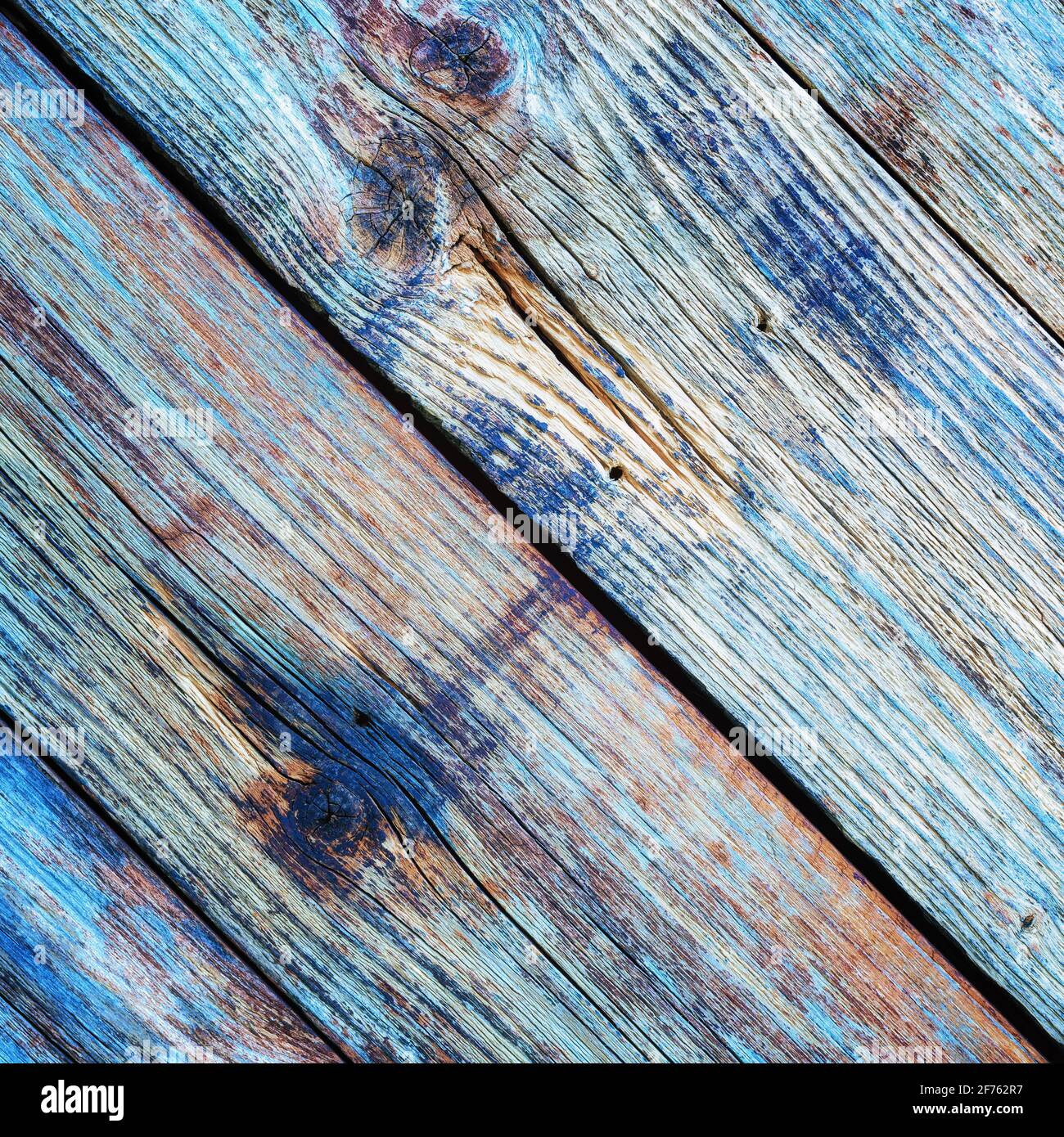 Texture des planches d'une ancienne table en bois dans des couleurs pastel anciennes. Arrière-plan rustique en bois vintage. Menuiserie. Banque D'Images