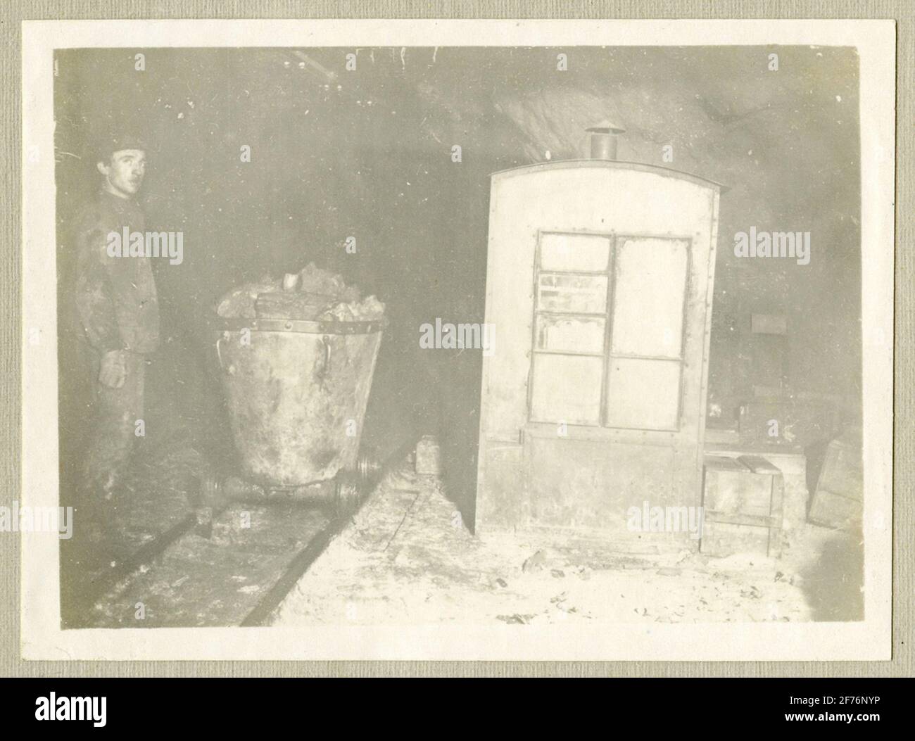 Mine d'automne VIF Source de WAVE autoenregistrée en 1912. Banque D'Images