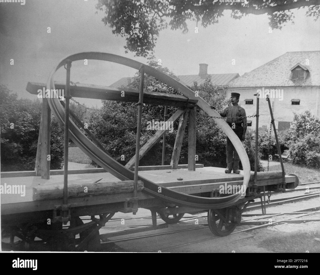 Appel à un but inconnu, probablement fabriqué à l'usage de Södfor. Banque D'Images