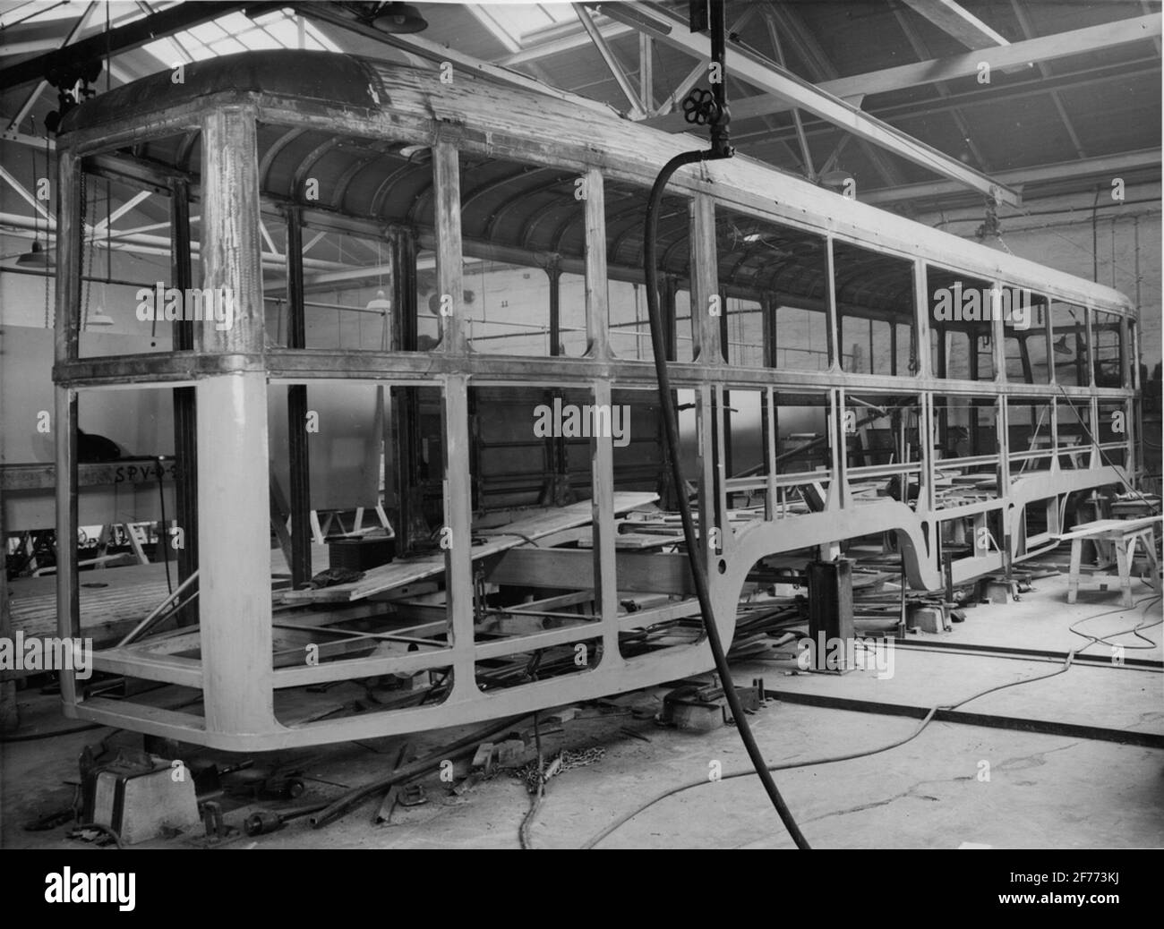 Tram Radiator Support Supporting framework Banque de photographies et d’images à haute ...