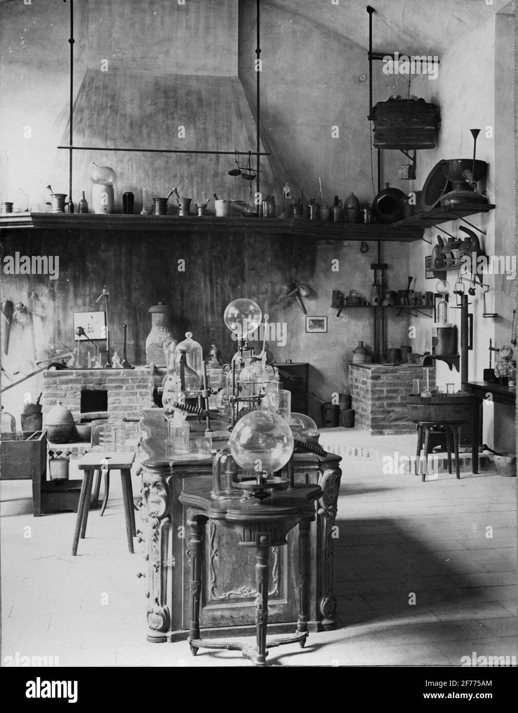 Musée allemand. Laboratoire Alcess. Banque D'Images