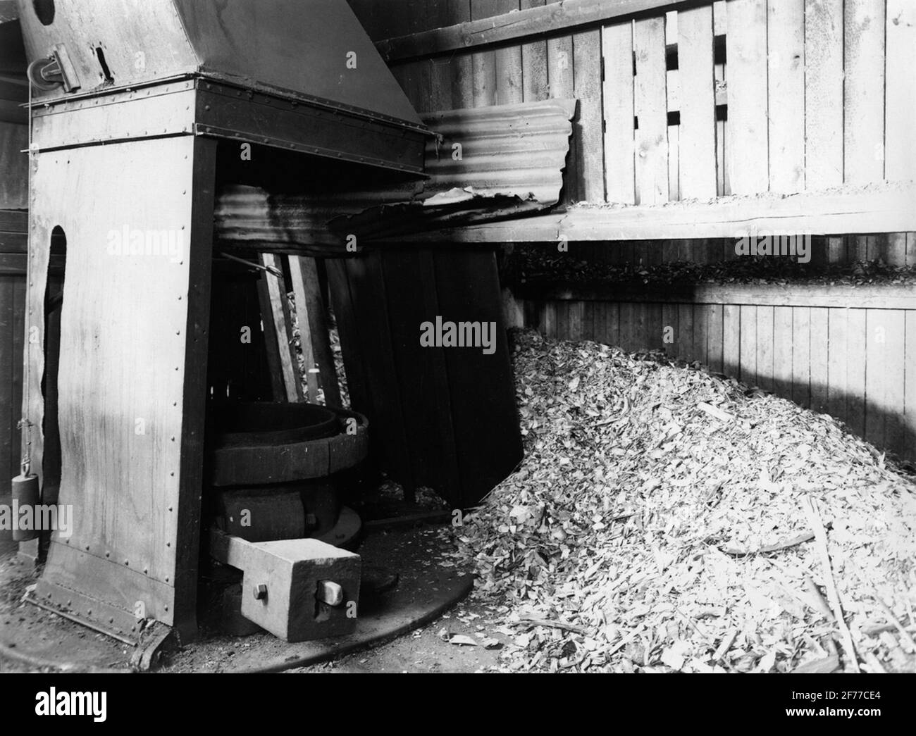 Utilisation de Hagfors. Définissez des objectifs pour le générateur d'évasement à Martinverket. Banque D'Images