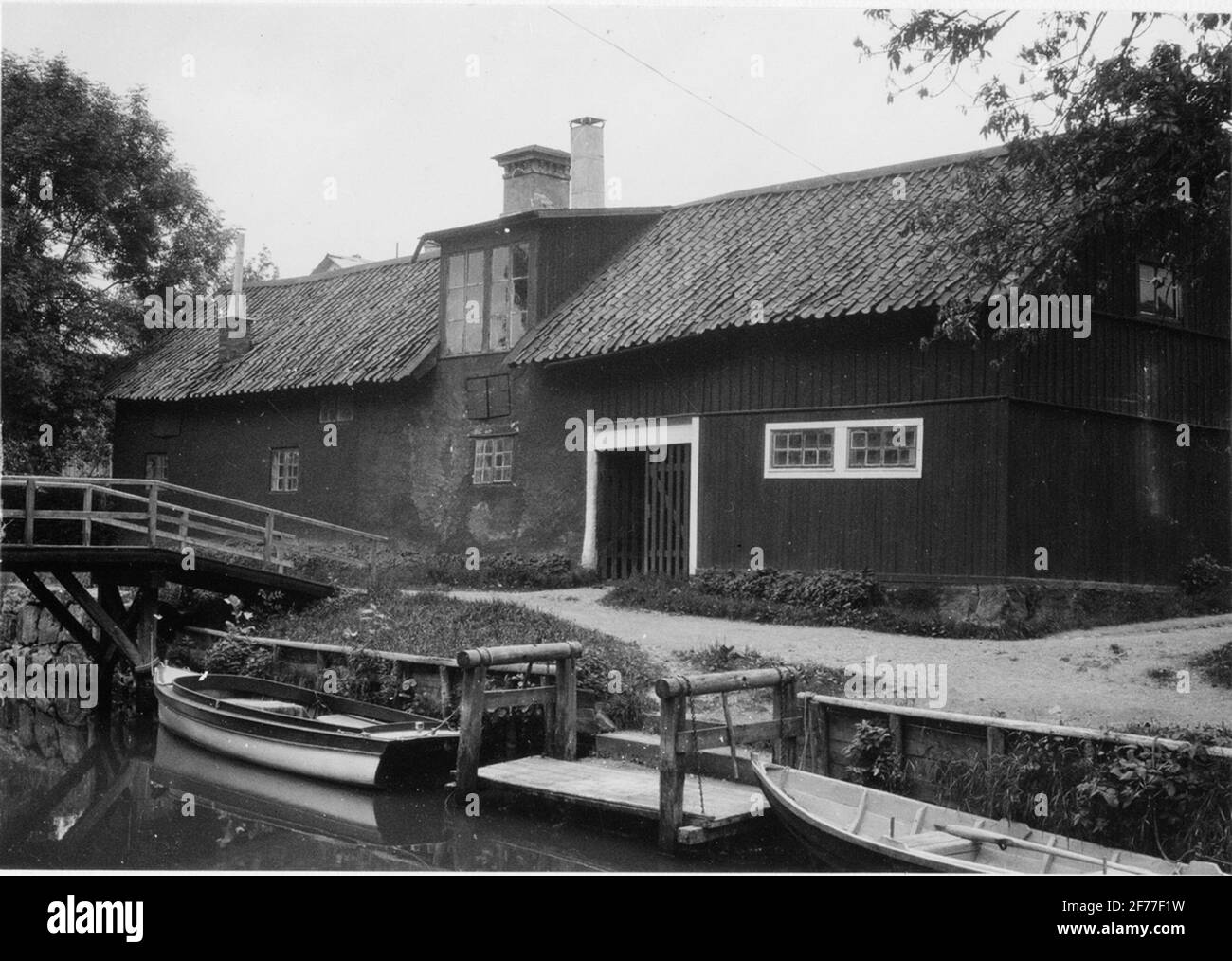 Brasserie Trosa. Banque D'Images