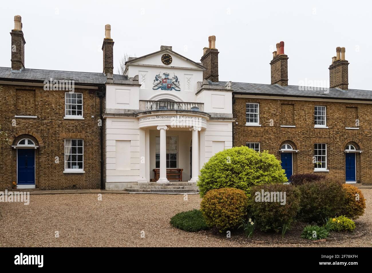 Worshipful Company of Goldsmithss' Alms Houses à Acton, Londres, Angleterre Royaume-Uni Banque D'Images