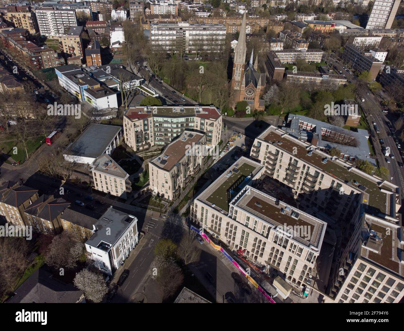La régénération de South Kilburn à Brant, Londres, Angleterre Banque D'Images