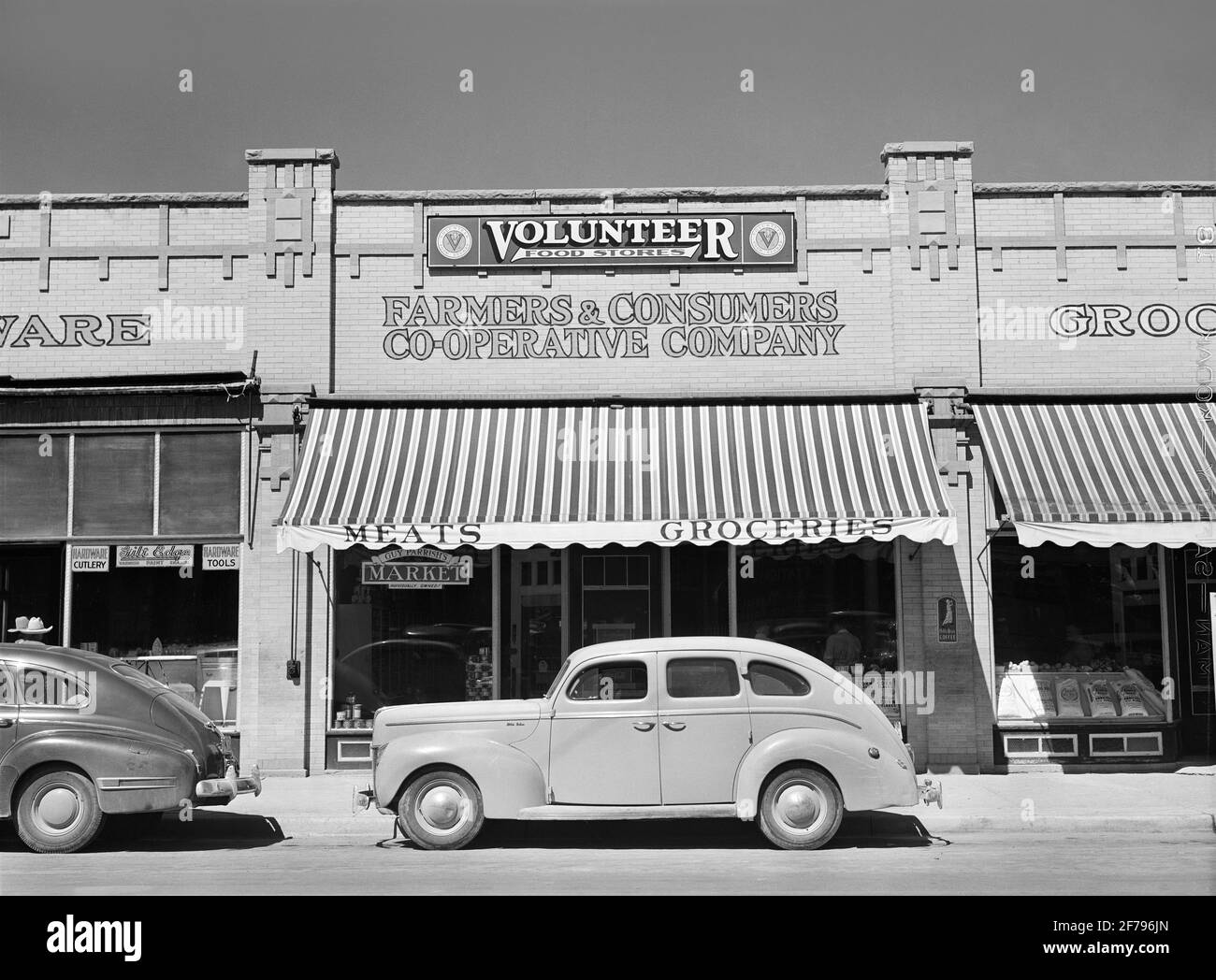 Farmers and Consumers Cooperative Company, Sheridan, Wyoming, États-Unis, Marion Post Wolcott, Administration américaine de la sécurité agricole, août 1941 Banque D'Images